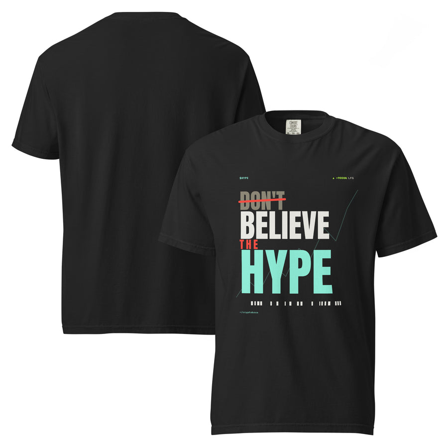 Hype drop / Unisex garment-dyed heavyweight t-shirt